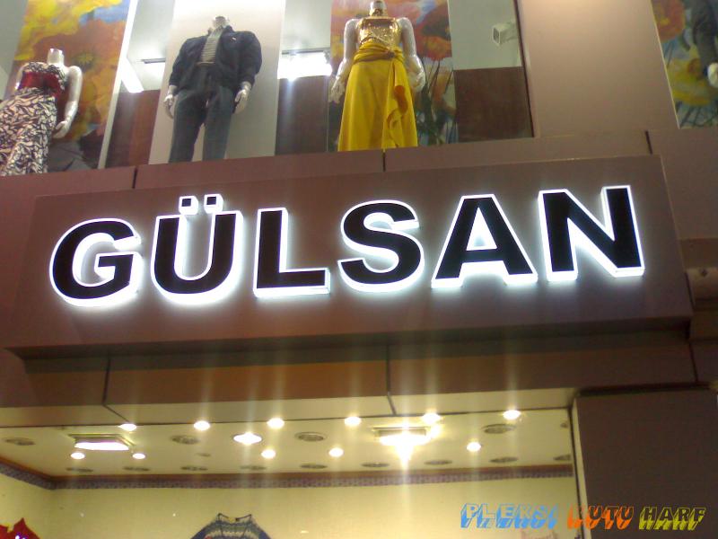 kutu harf Tabela Işıklı